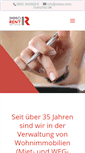 Mobile Screenshot of immo-rent-buescher.de